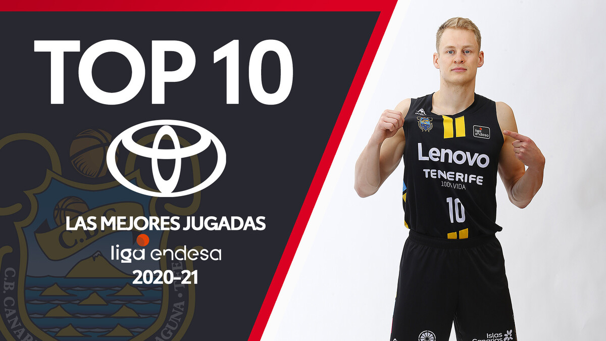 Top10 Toyota: Las mejores jugadas de Lenovo Tenerife