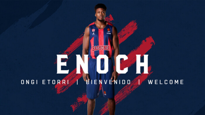 Baskonia se refuerza con Steven Enoch