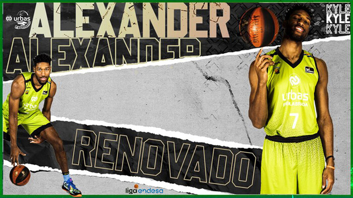 Kyle Alexander, otra temporada más en Fuenlabrada