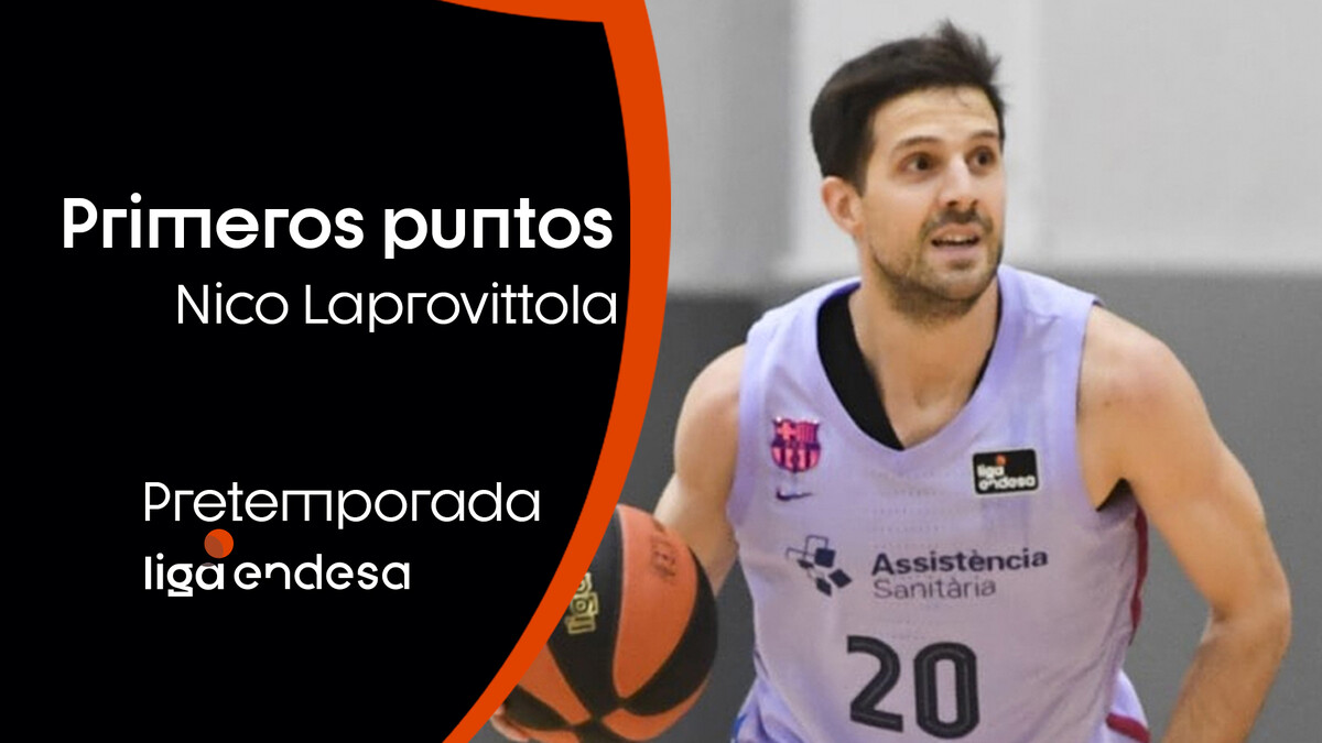 Nico Laprovittola se estrena de blaugrana