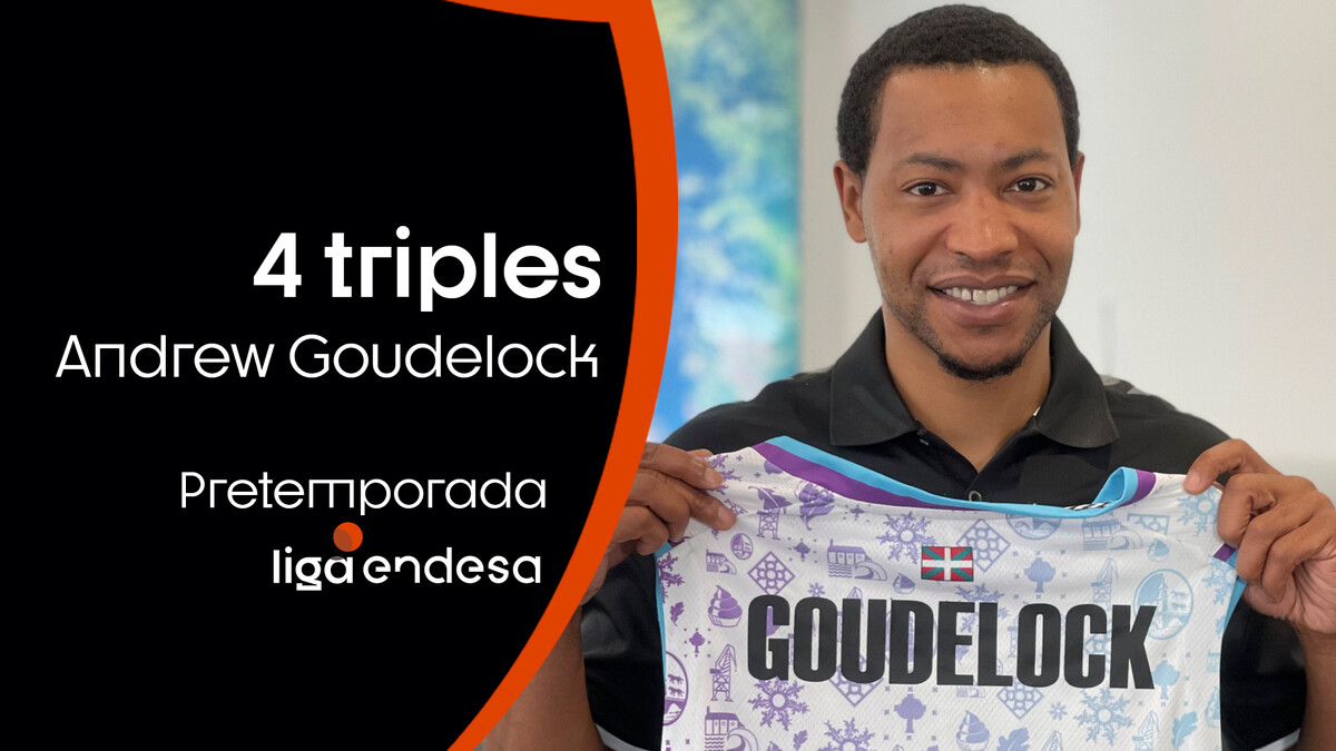 Andrew Goudelock, enchufando: 4 triples