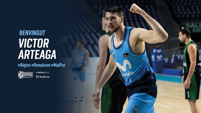 Víctor Arteaga firma por dos meses con el MoraBanc Andorra