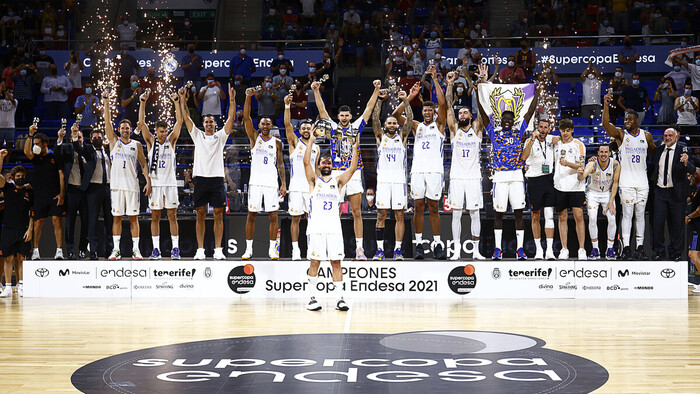 Real Madrid remonta y gana su cuarta Supercopa Endesa consecutiva (83-88)