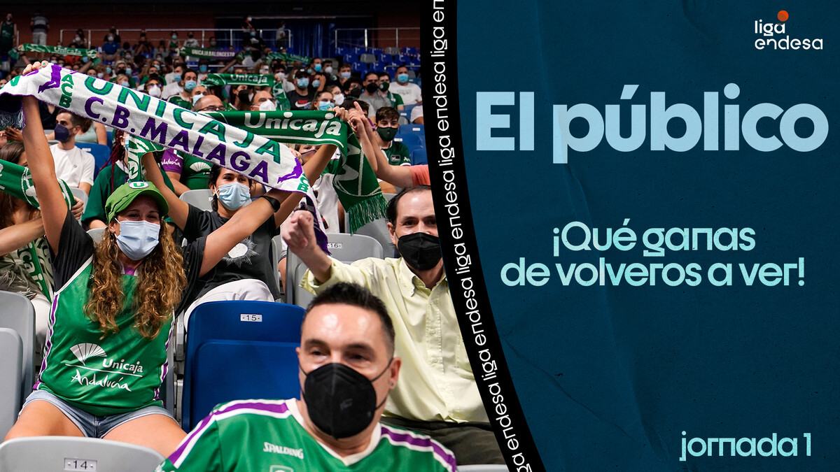 El público completa el arranque de la Liga Endesa 2021-22