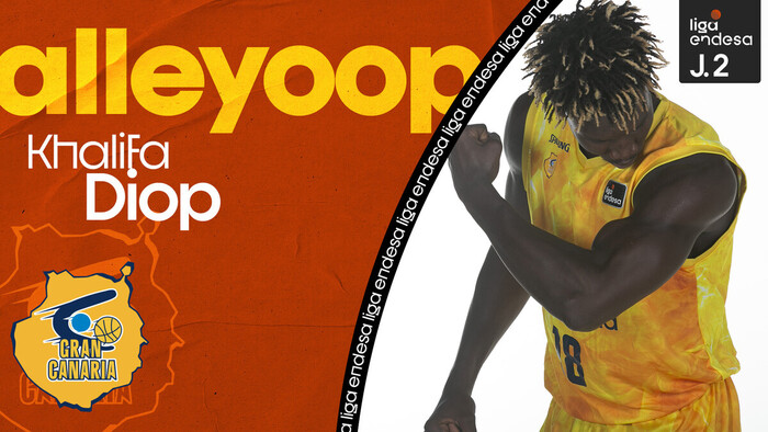 Diop culmina el alley oop