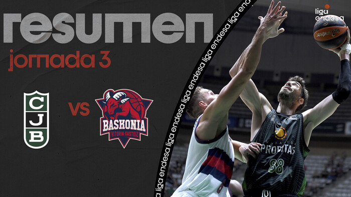 Resumen Joventut Badalona 72 - Baskonia 61 (J3)