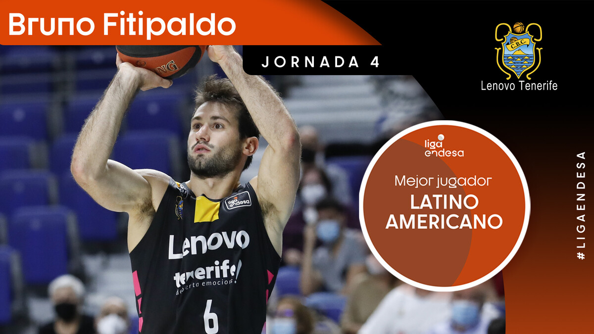Bruno Fitipaldo, Mejor Jugador Latinoamericano de la Jornada 4