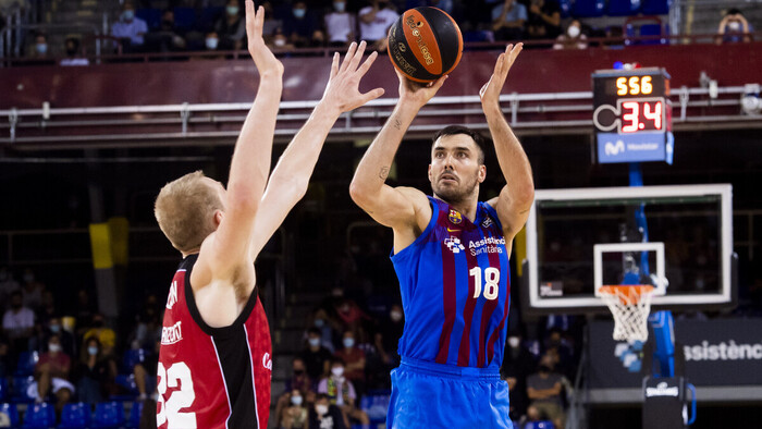 La segunda unidad del Barça condena al Casademont Zaragoza (76-63)