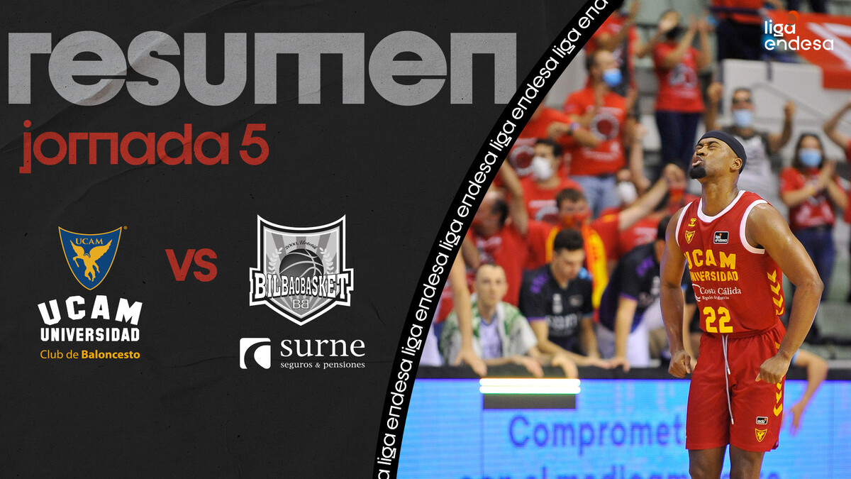 Resumen UCAM Murcia92 - Surne BB 87 (J5)