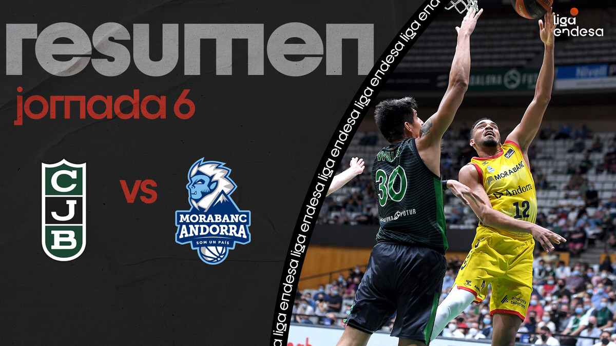 Resumen Joventut Badalona 73 - MoraBanc Andorra 79 (J6)