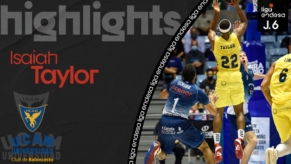 El liderazgo anotador de Isaiah Taylor: 21 puntos