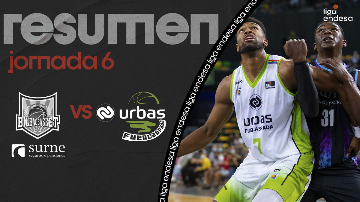 Resumen Surne Bilbao Basket 85 - Urbas Fuenlabrada 80 (J6)