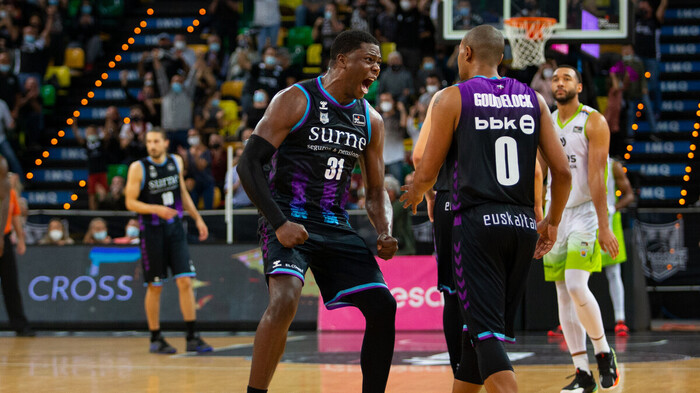 Surne Bilbao Basket coge oxigeno remontando 13 puntos (85-80)