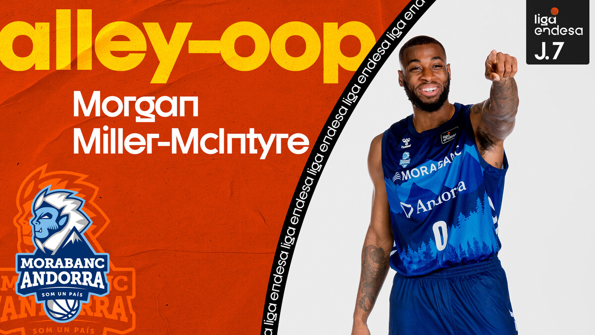 Alley-oop de espaldas de Codi Miller-McIntyre