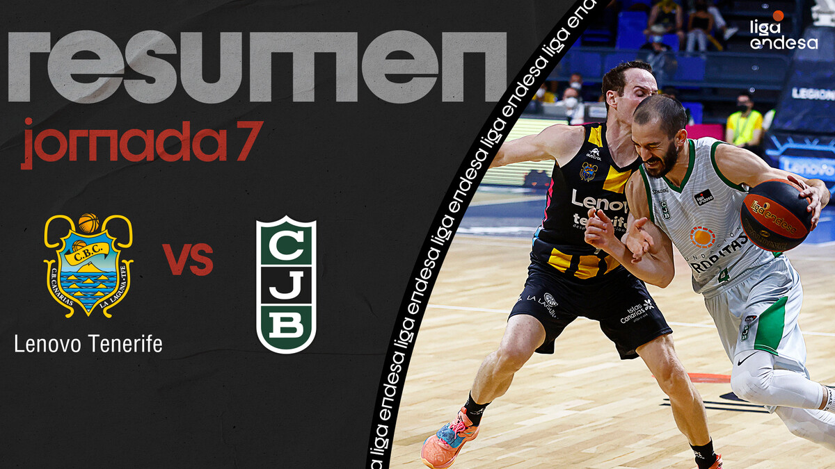 Resumen Lenovo Tenerife 72 - Club Joventut Badalona 79 (J7)