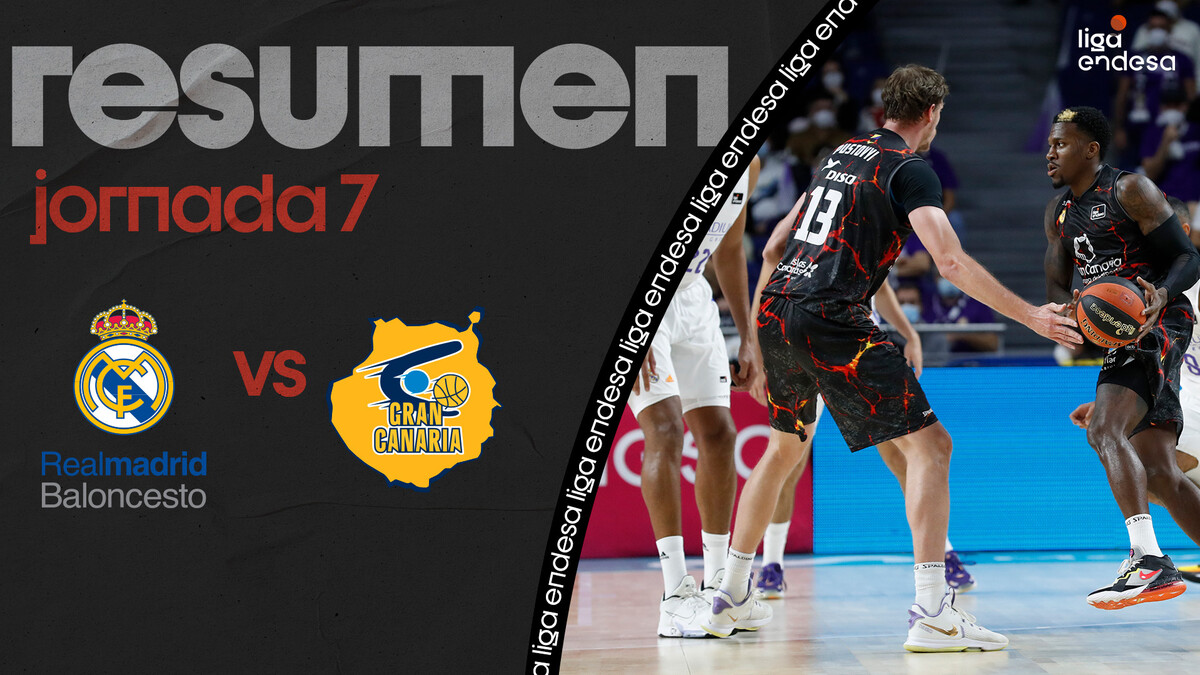 Resumen Real Madrid 70 - Gran Canaria 75 (J7)
