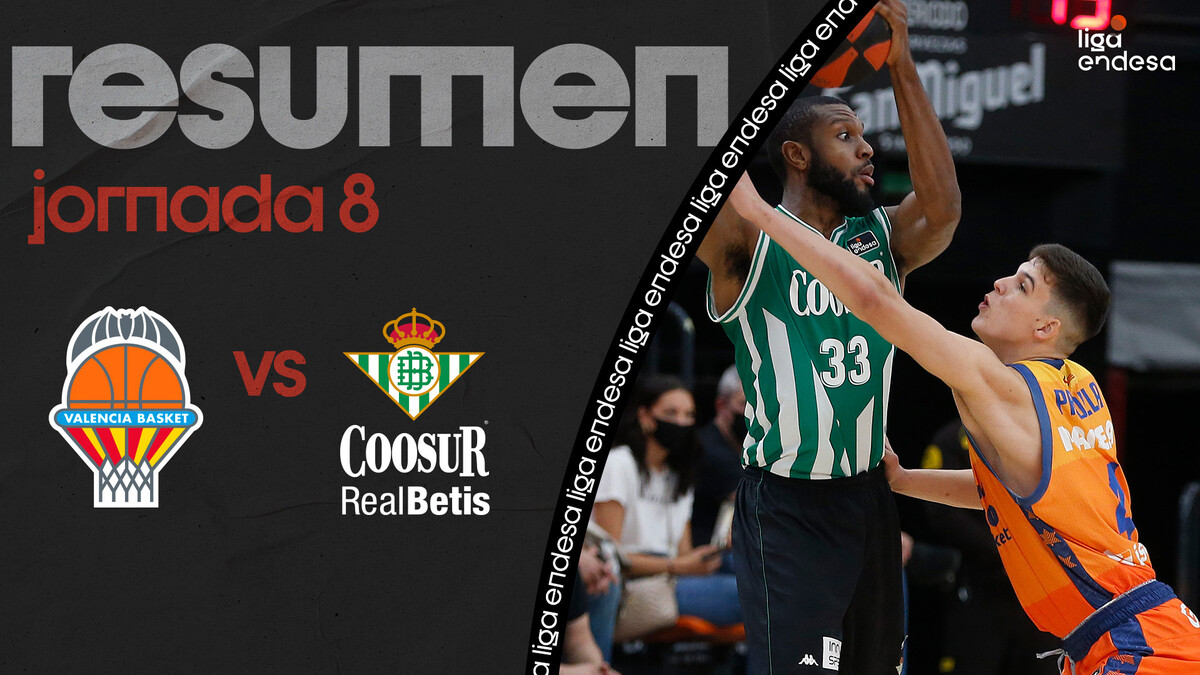 Resumen Valencia Basket 81 - Coosur Real Betis 84 (J8)