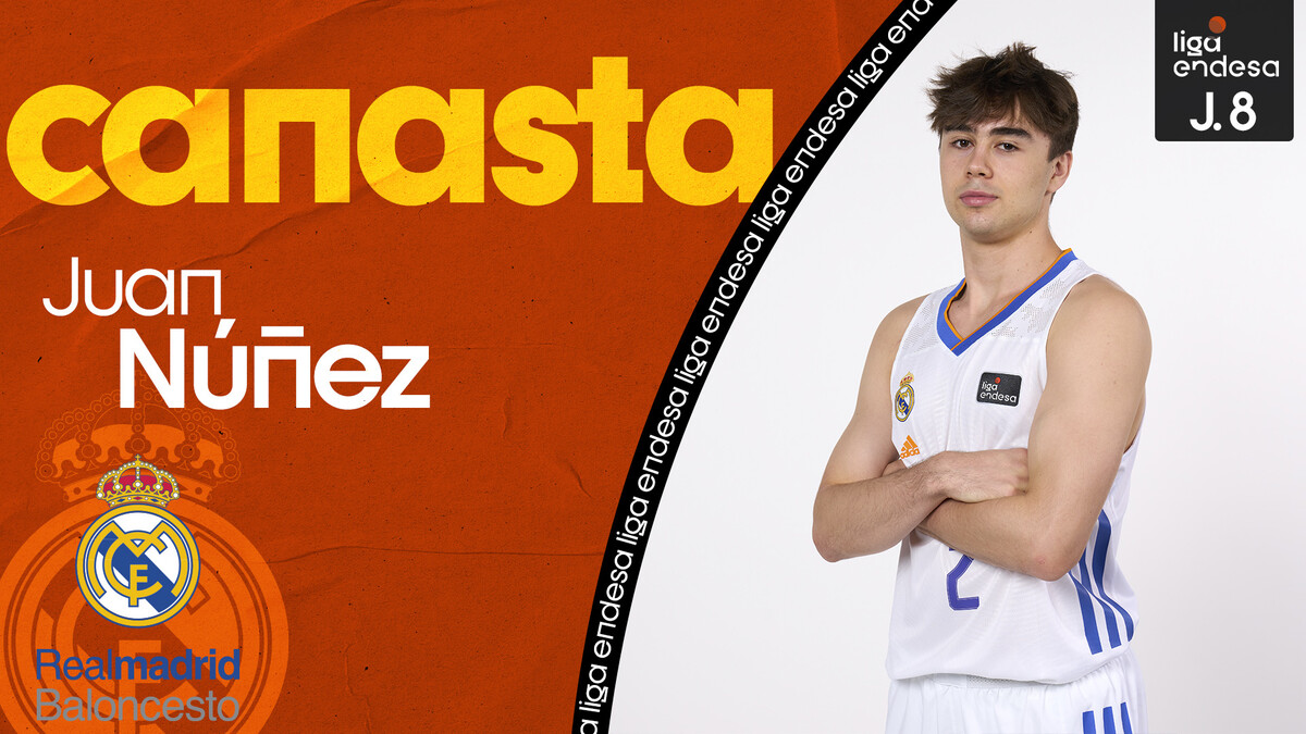 La primera canasta de Juan Núñez en la Liga Endesa