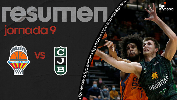 Resumen Valencia BC 71 - Joventut 70 (J9)