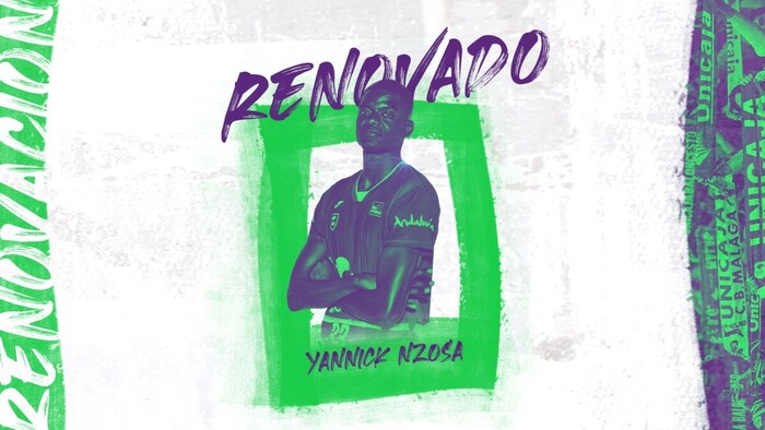 Yannick Nzosa amplía su relación con el Unicaja