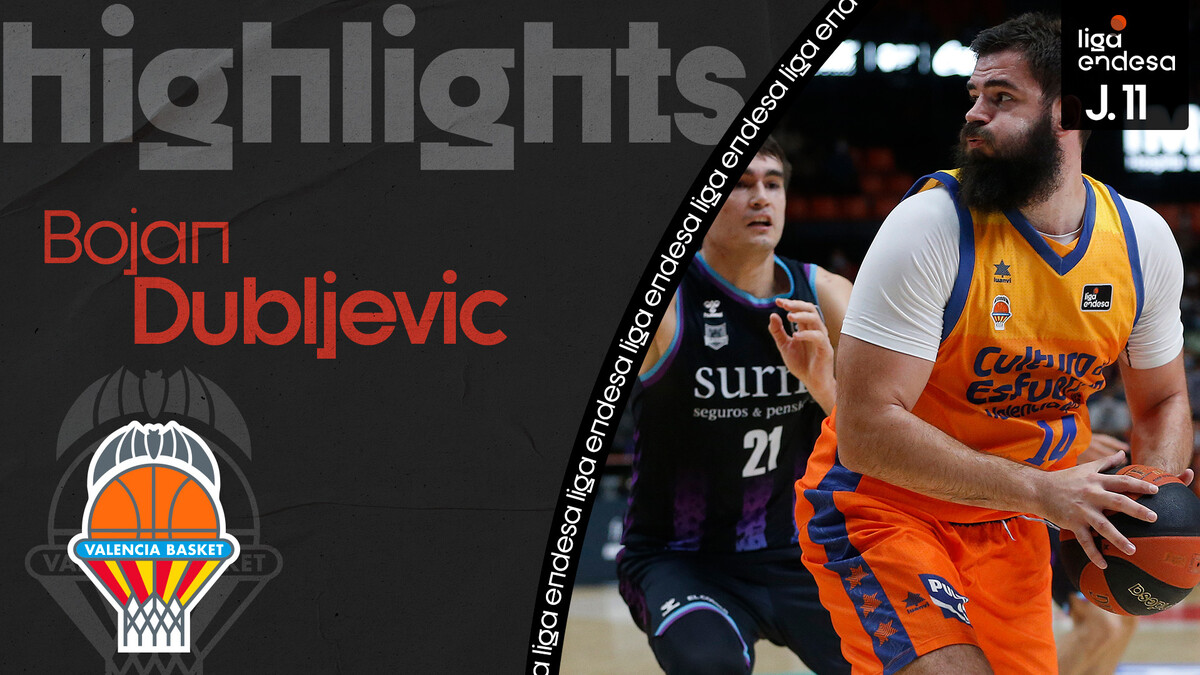 Bojan Dubljevic: doble-doble con 16 puntos y 10 rebotes