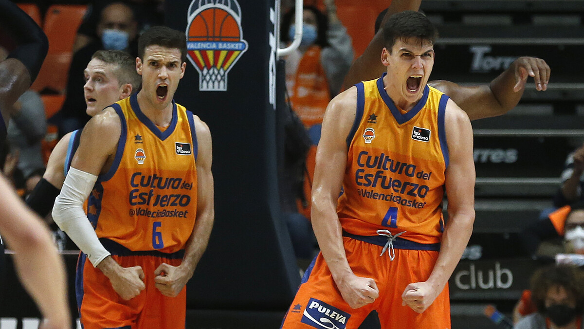 Valencia Basket firma una brillante reacción y supera a Surne BB (100-84)