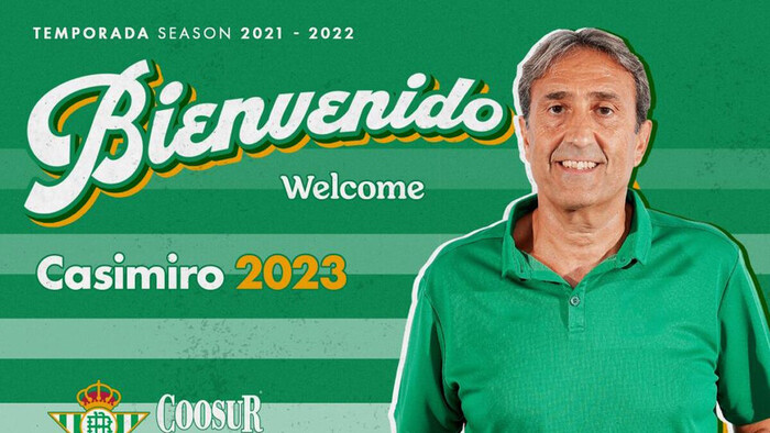 Luis Casimiro, nuevo entrenador del Coosur Real Betis