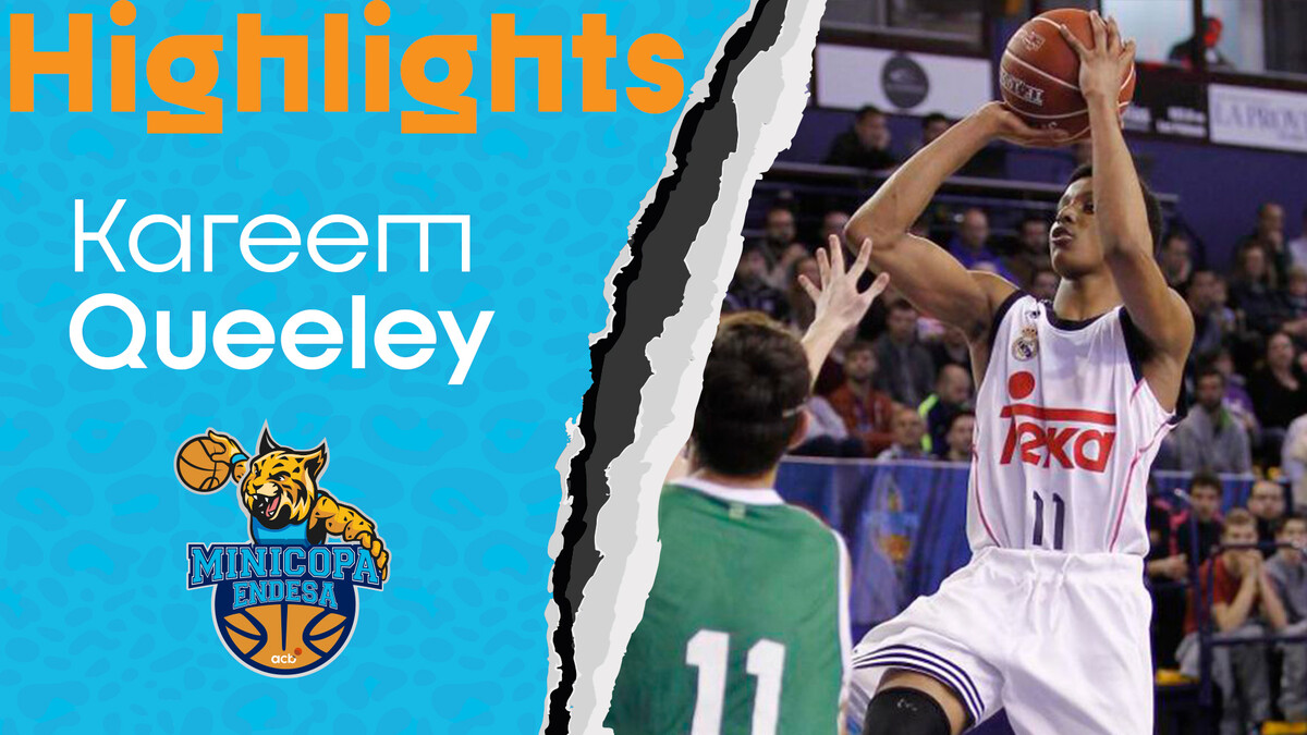 Las mejores jugadas de Kareem Queeley en la Minicopa Endesa