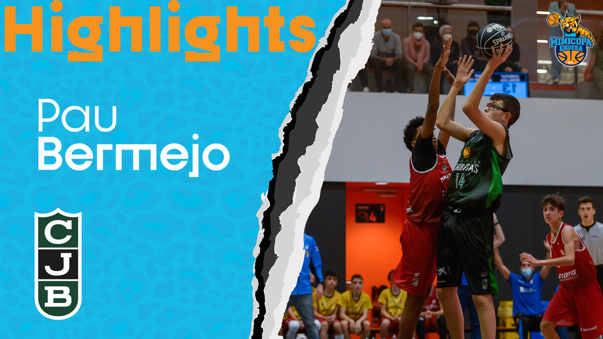 Dobles figuras de Pau Bermejo: 16 puntos y 15 rebotes