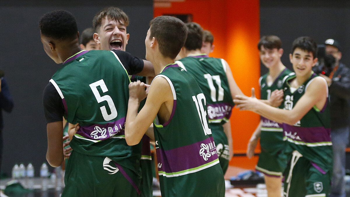Unicaja Andalucía, Cajasiete Canarias y Joventut, clasificados