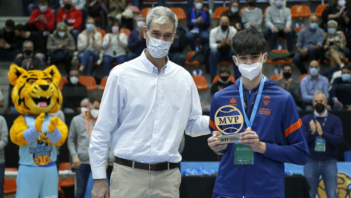 Javier Viguer, MVP de la Fase Previa de la Minicopa Endesa