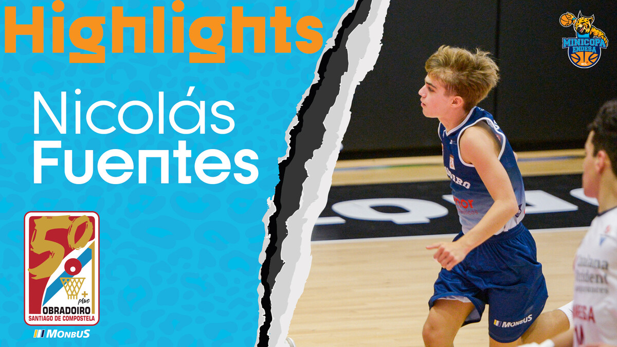 Nicol&aacute;s Fuentes, metepuntos de la Minicopa Endesa