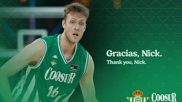Nick Spires abandona el Coosur Real Betis