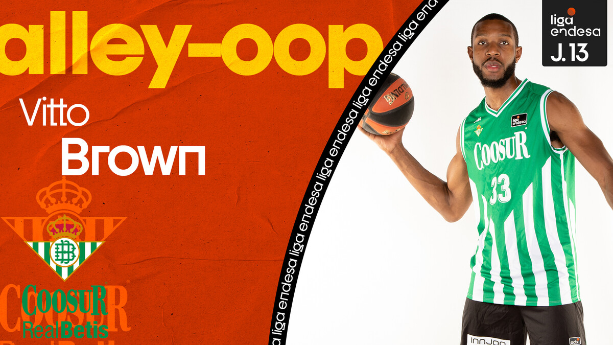 Vitto Brown: ¡Tremendo Alley-oop!