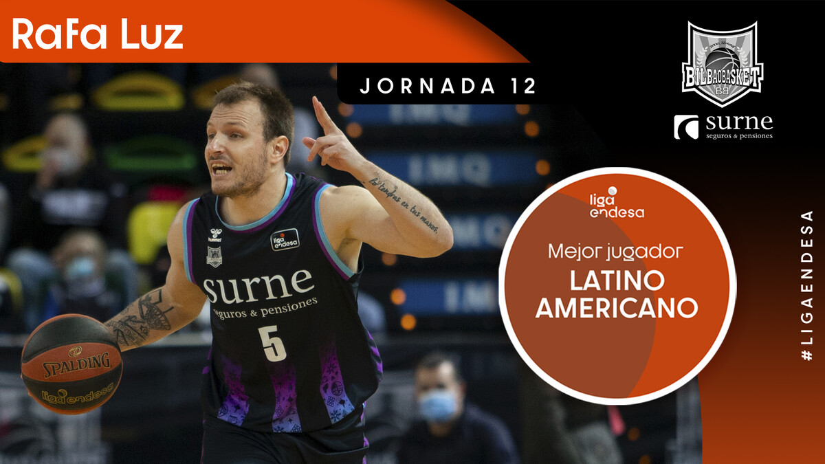 Rafa Luz, Mejor Jugador Latinoamericano de la Jornada 12