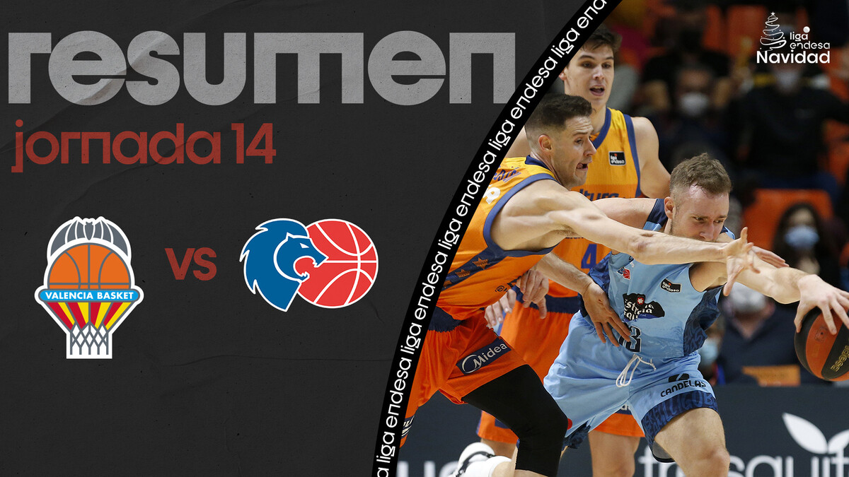 Resumen Valencia Basket 97 - Río Breogán 98 (J14)