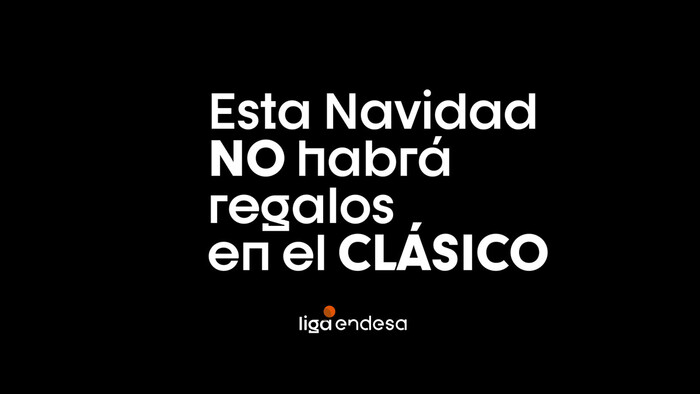 Esta Navidad NO habrá regalos en el CLÁSICO