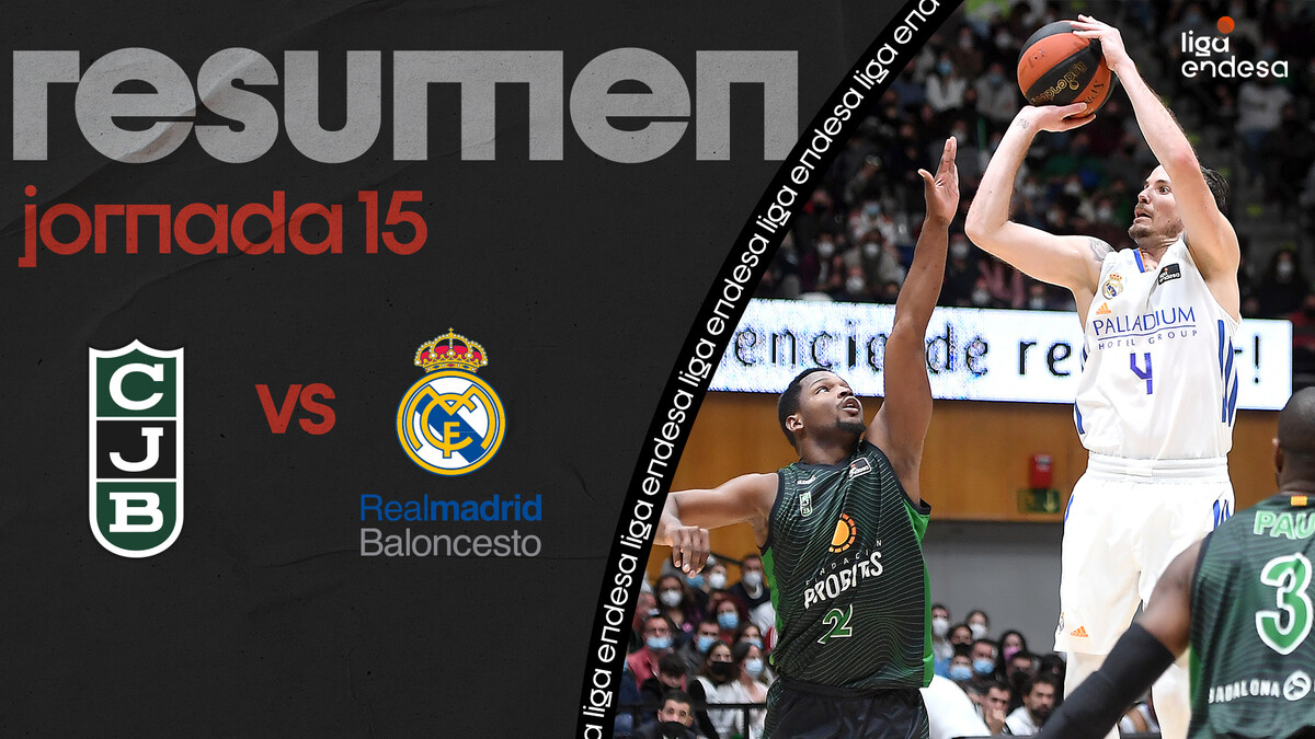 Resumen Joventut Badalona 71 - Real Madrid 90 (J15)