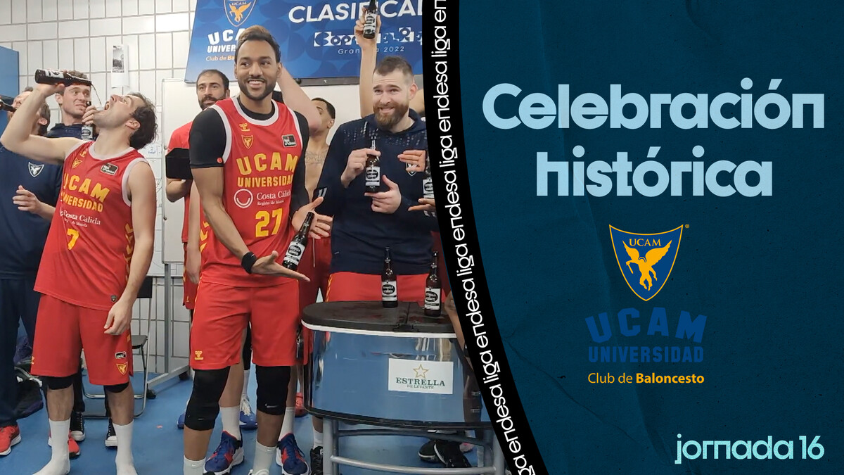 ¡Así fue la histórica celebración del UCAM Murcia!