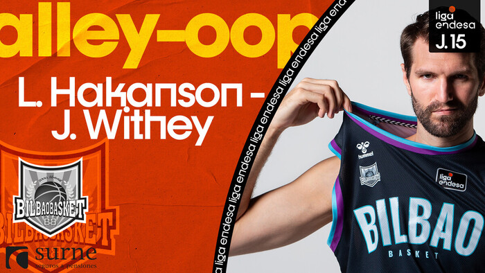 Impresionante alley-oop de Hakanson a Whitey