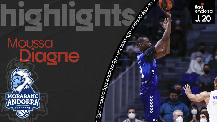 Moussa Diagne: desencadenado con 3 triples