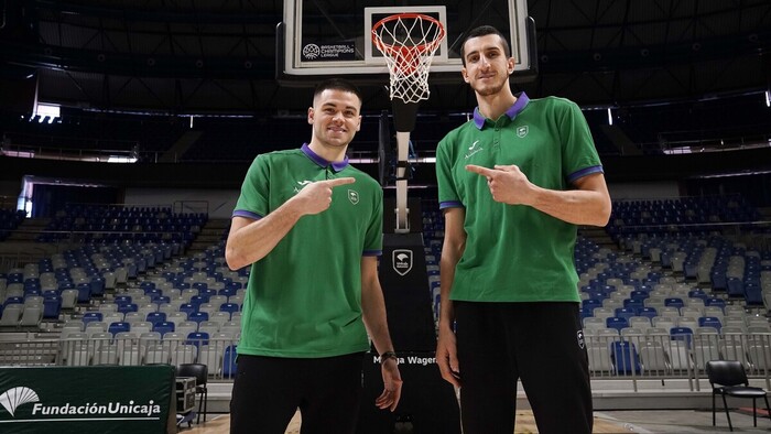 Kravic y Mooney, con ilusión y energía en el Unicaja