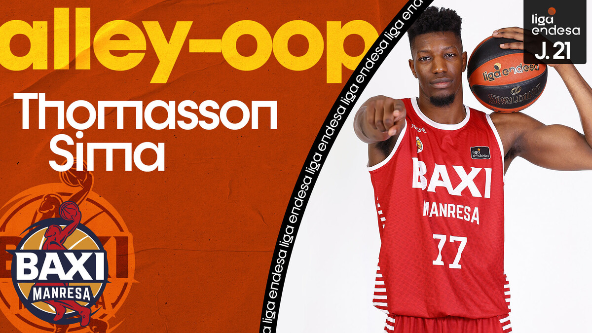 Yankuba Sima: Alley-oop a una mano