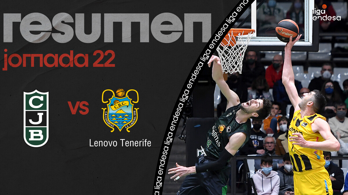 Resumen Joventut 58 - Lenovo Tenerife 74 (J22)