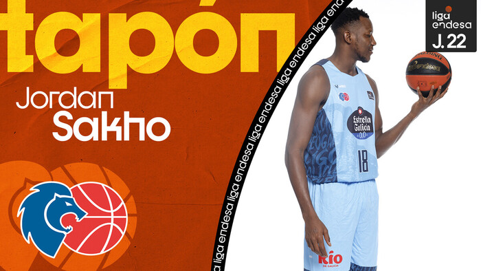 Taponazo de Sakho a Dimitrijevic