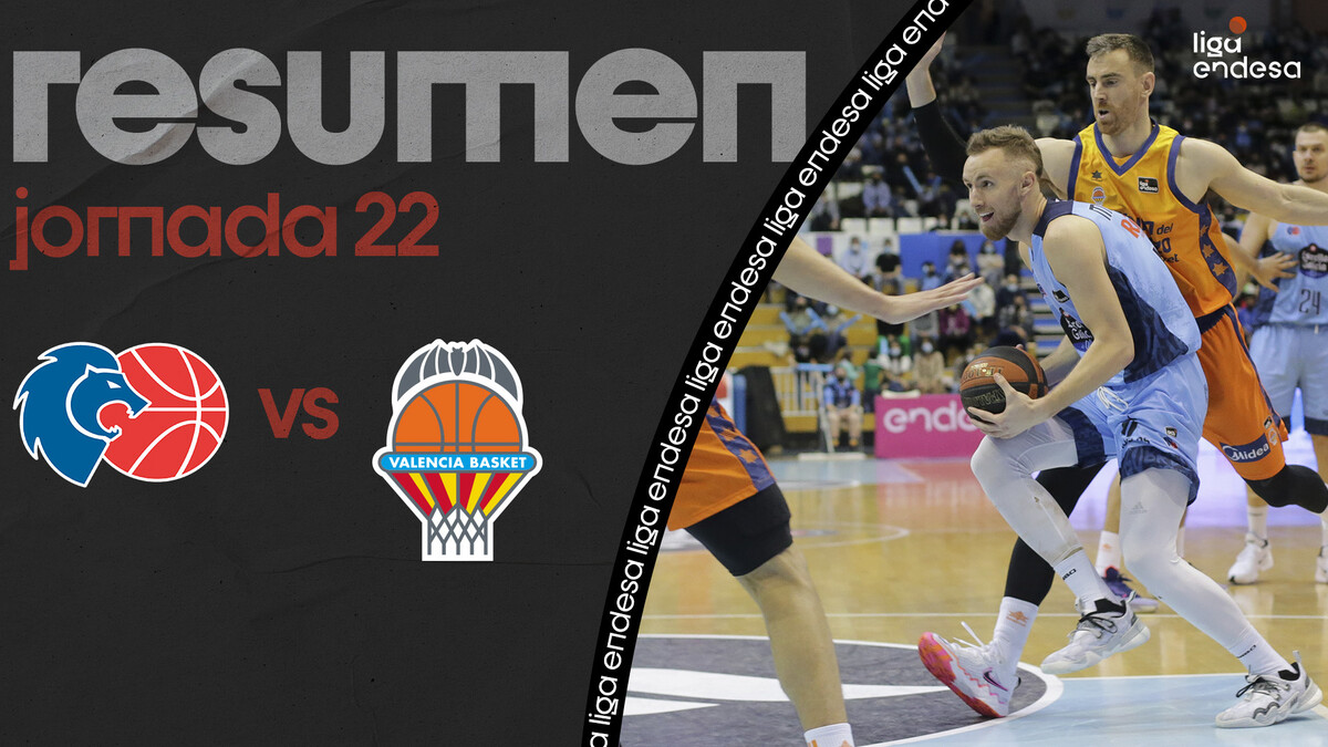 Resumen Río Breogán 99 - Valencia Basket 82 (J22)