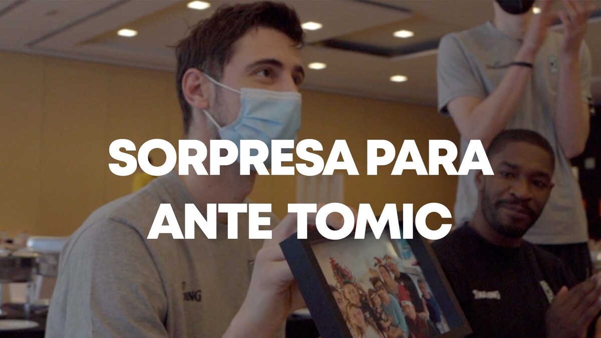 Una sorpresa para Ante Tomic