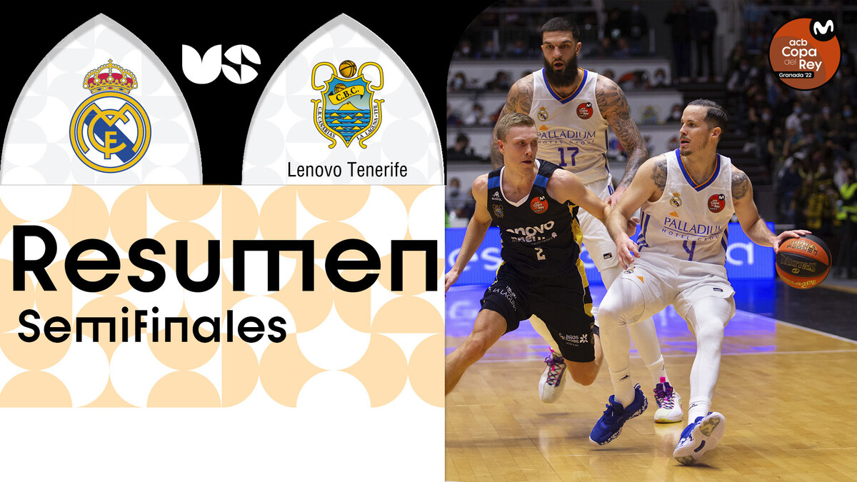 Resumen Real Madrid 94 - Lenovo Tenerife 74 (Semifinal)