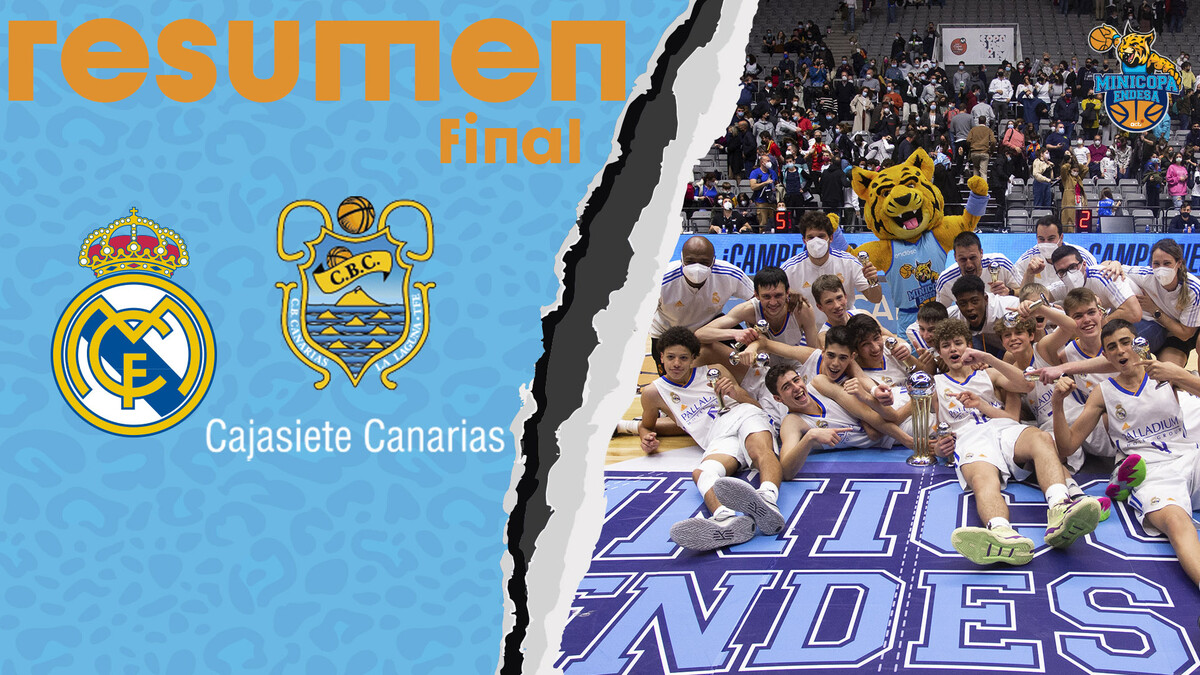Resumen Real Madrid 73 - Cajasiete Canarias 66 (Final Minicopa Endesa)