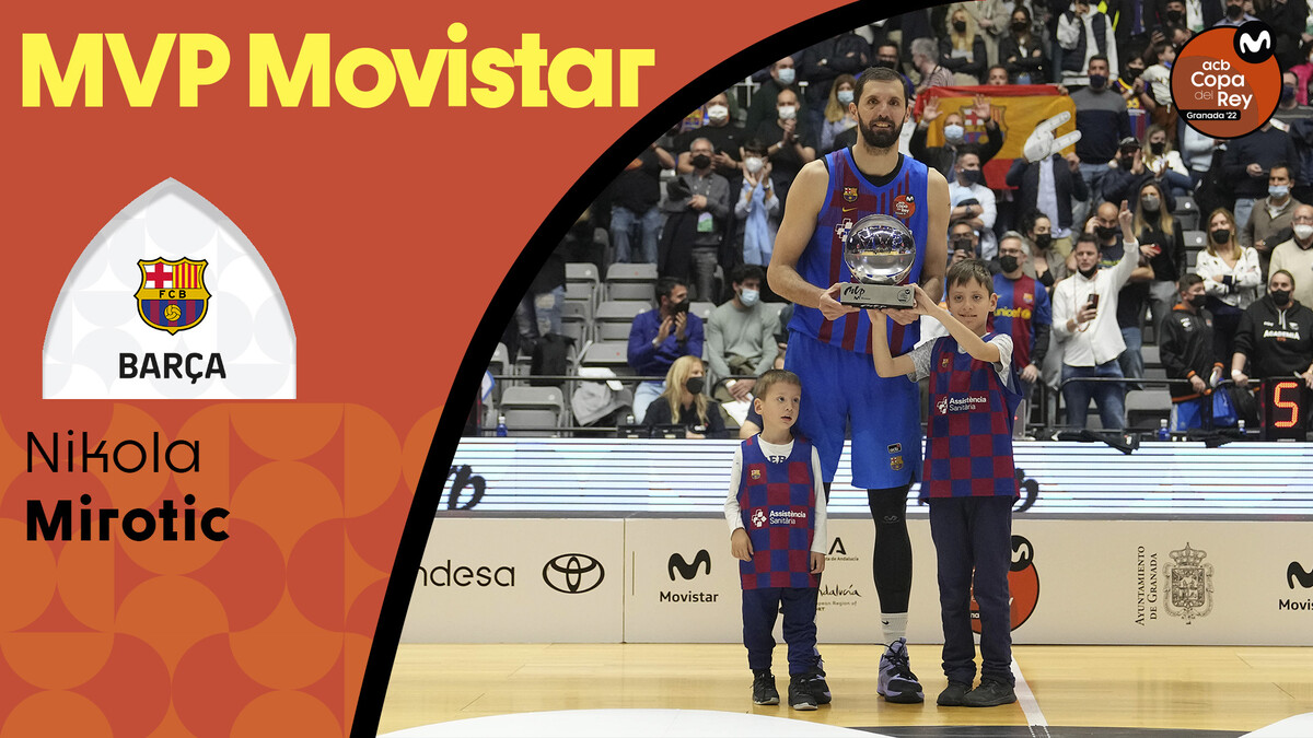 Nikola Mirotic, MVP Movistar de la Copa del Rey